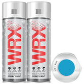 2X WRX Flat Blue Acrylic Spray Paint 400ml Spray Paint